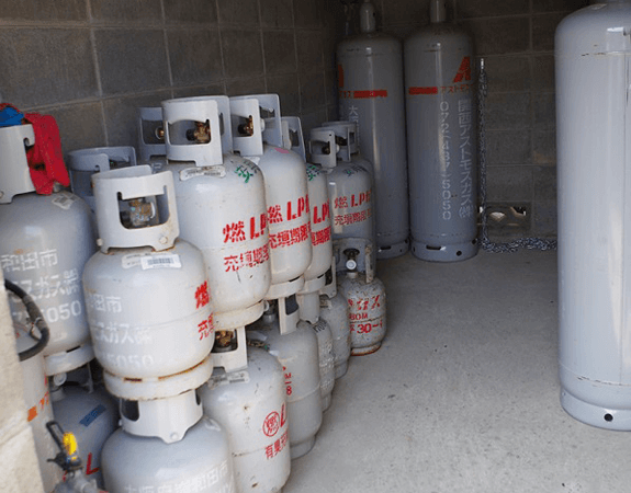 お取り扱い商品 LPガス 災害に強いエネルギーLPガス
